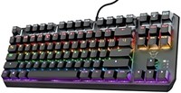 Trust 楚斯特 Gaming GXT 834 Callaz TKL 机械键盘,德语QWERTZ 布局,输出开关,多色 LED 照明