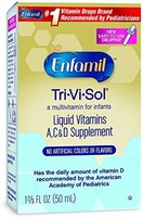 美赞臣 meadjohnson 美赞臣 Enfamil 铂睿 Tri-Vi-Sol 婴幼儿液态维生素A，C，D滴管补充剂，50毫升