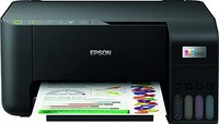 EPSON 爱普生 EcoTank ET-2810 打印/扫描/复制 Wi-Fi 墨水罐打印机,含长达 3 年的墨水,黑色