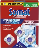 Somat 洗碗机清洁块 卫生清洁/无需额外冲洗，巨量装/12包