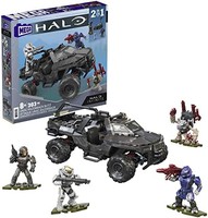 MATTEL 美泰 MEGA 美高 Construx Halo UNSC Razorback Blitz Vehicle Halo Infinite 拼搭套装，儿童拼搭玩具