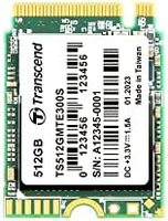 Transcend 创见 MTE300S 512GB NVMe PCIe Gen3 x4 M.2 2230 内部固态硬盘(SSD)3D TLC NAND (TS512GMTE300S)