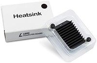 LMIX 无 Libre 电脑板散热器,适用于 ROC-RK3328-CC (黑色)
