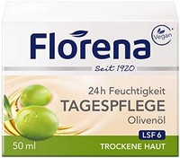 Florena 日霜，橄榄油面霜，1件装（1 x 50毫升）