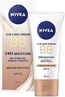 NIVEA 妮维雅 日常护理套装 BB cream 5合1护理 moisturiser SPF 10 50 ml