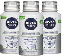 NIVEA 妮维雅 男士敏感肌肤和胡茬膏125ml3 件装