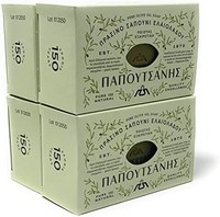 Papoutsanis 纯希腊橄榄油香皂,8.8 盎司,4 件装(250 克)