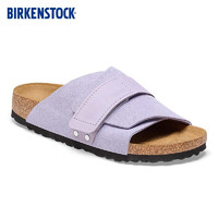 BIRKENSTOCK软木拖鞋舒适百搭女款单扣拖鞋Kyoto系列 紫色窄版1025338 36