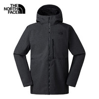 北面（The North Face）防风软壳外套保暖防泼水男款|83S5 DYZ/灰色 S/165