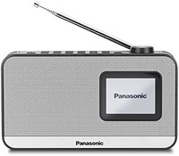 Panasonic 松下 電器 RF-D15EG-K 便攜式 DAB+/FM 數字收音機 帶藍牙 2.4 英寸 TFT LCD 顯示