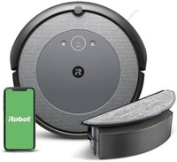 iRobot 艾羅伯特 Roomba Combo i5 (i5172) 吸塵和擦拭機器人,無線局域網,智能導航,2 個橡膠刷