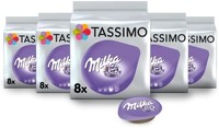 TASSIMO Milka 咖啡胶囊 ，可可饮品 (5 x 8 杯饮品)