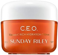 SUNDAY RILEY CEO 富含维生素 C 的保湿面霜