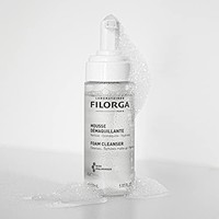 FILORGA 菲洛嘉 泡沫洁面乳和卸妆液,日常泡沫洁面乳,含透明质酸,温和清洁和保湿,让肌肤看起来更年轻