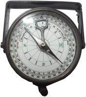 Generic Clinometer 75 毫米指南针,铝制机身,适合徒步旅行