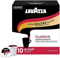LAVAZZA 拉瓦薩 單份咖啡K杯，中度烘焙，帶有干果味，10盒（每包6件）