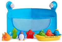 munchkin 滿趣健 海洋朋友洗澡玩具和收納套裝,多種顏色