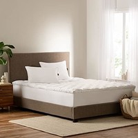 Serta 舒达 Down Illusion 枕头床垫,单人床 XL 码,白色