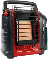 MR.HEATER Mr. Heater F232000 MH9BX Buddy 4,000-9,000-BTU 便携式室内丙烷加热器，红黑,需配变压器