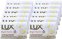 LUX 力士 Bright Impress 香皂 80 克(12 件裝)含日本白山茶花和柑橘油