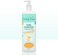 Childs Farm | OatDerma 婴儿保湿霜 500毫升 | 适合干性、瘙痒和*皮肤的新生儿