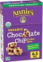 Annie's HOMEGROWN Annie 的巧克力片饼干叮咬***认证，6.5 盎司