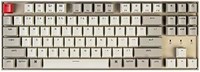 Keychron K8 87 鍵 Tenkeyless 布局無線藍牙機械游戲鍵盤,適用于 Mac 的多任務 C 型有線電腦鍵盤