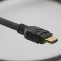 BJC 系列-FE 連接式高速 HDMI 以太網電纜，2 英尺，黑色