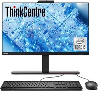 Lenovo 联想 ThinkCentre M90a 商务一体式电脑,23.8 英寸全高清 IPS 显示屏,英特尔酷睿 i5-10400,16GB 内存