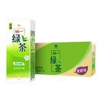 统一 绿茶低糖茶饮料250ml*24盒