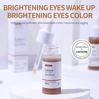 Caffeine Eye Serum 适用于黑眼圈,眼下精华咖啡因眼霜,女士/男士眼下护理,*皱纹,减少浮肿,眼袋去除,30毫升