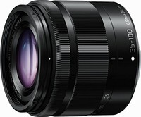 Panasonic 松下 H-FS35100E-K 微型四 三个 35-100 毫米远摄变焦镜头H-FS35100E-K 黑色