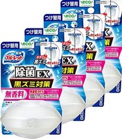 [批量购买] 液体 BLULET 用于去除灭菌 EX 厕所坦克空气清新剂补充香味无香 70ml x 4 件