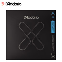 D'Addario 達達里奧 XT美國進口民謠吉他琴弦 1253防銹涂層鋼弦芯 適中12-53磷銅
