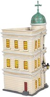 Enesco Department 56,树脂 6005616 哈利波特村 Gringotts 银行照明大楼,10.16 英寸,多色