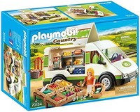 prime会员：playmobil 摩比世界 Country 农场售货车拼插玩具 70134，适合4岁以上儿童