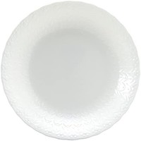 NARUMI 鸣海 Silky White系列 盘子 直径19cm 可微波炉加热、洗碗机使用 白色 9968-1528P