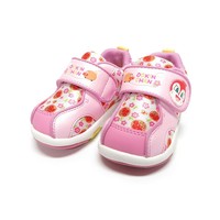 MoonStar 月星 儿童鞋子粉色草莓印花简约日常舒适