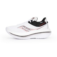 saucony 索康尼 2023夏季新款菁華碳板透氣男女運動鞋跑步鞋KINVARA PRO 20847男款-白黑 11