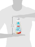 NUK 嬰兒奶瓶潔面乳 | 500 毫升 | 非常適合清潔嬰兒奶瓶、奶嘴和配件 | 不含香料 | pH 中性 | * 再生瓶