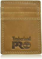 Timberland PRO 男士皮革前袋钱包带钱夹配件