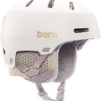 Bern Macon 2.0 滑雪和滑雪头盔 男女适用 帽檐风格 多项运动认证 MIPS 旋转冲击保护 可调节贴合 可拆卸内衬 防雾通风