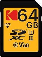 Kodak 柯达 64GB UHS-II U3 V60 Ultra Pro SDXC 存储卡