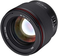 SAMYANG 森養光學 AF 75 毫米 F1.8 適用于 Fuji X – 輕便小巧的肖像鏡頭,帶 LSTM-AF,用于高品質旅行拍攝和夜間拍攝