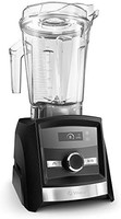 Vitamix 维他密斯 A3300 Ascent系列智能搅拌器，专业级，薄型容器，黑钻石，64盎司（约1.89 升） (需配变压器)