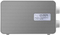 Panasonic 松下 電器 RF-D30BTEG，DAB+ 收音機便攜式數字灰色，白色