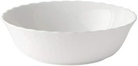NARUMI 鸣海 餐碗盘子Silky White系列直径16cm 圆形碗微波炉洗碗机可用