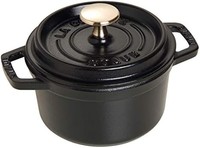 staub 珐宝 圆形锅 14cm 黑色