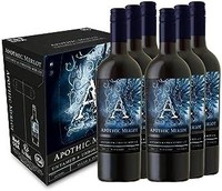 APOTHIC Merlot,加州紅葡萄酒,6 x 750 毫升瓶裝..