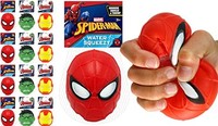 JA-RU Marvel 復仇者彈性擠壓球*英雄綠巨人蜘蛛俠和鋼鐵俠彈性Fidget 玩具手部*生日玩具用品